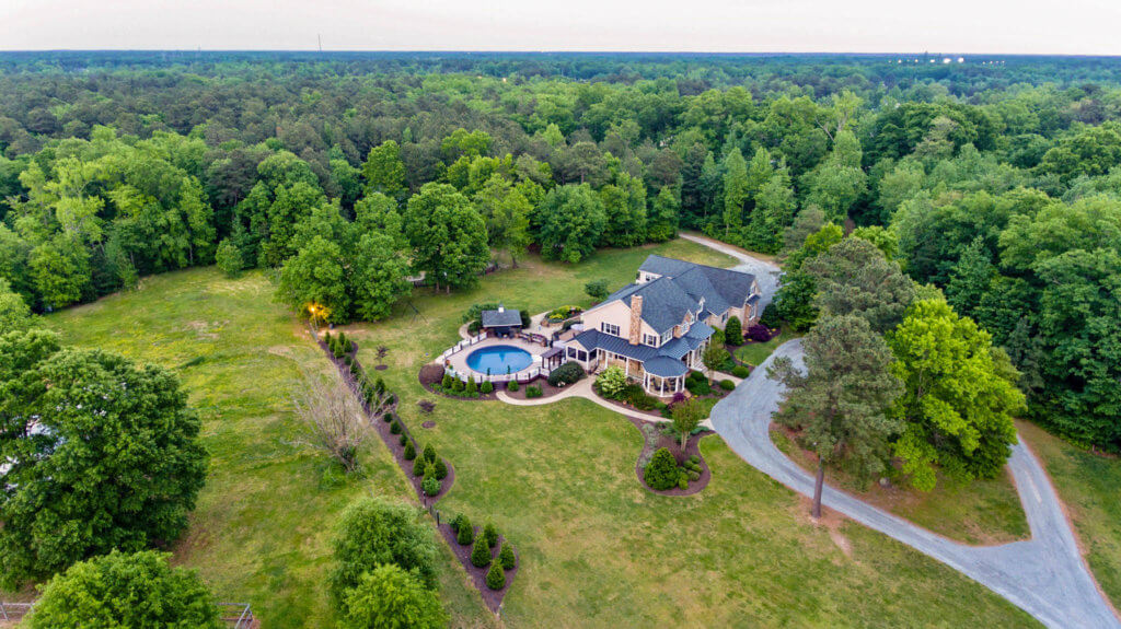 11656 Mill Road Aerial View
