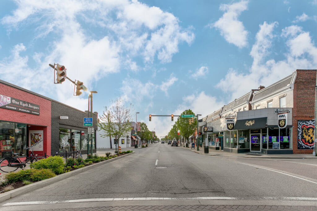 Cary Street in Richmond's Carytown
