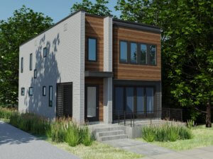 3305 M ST Exterior Rendering